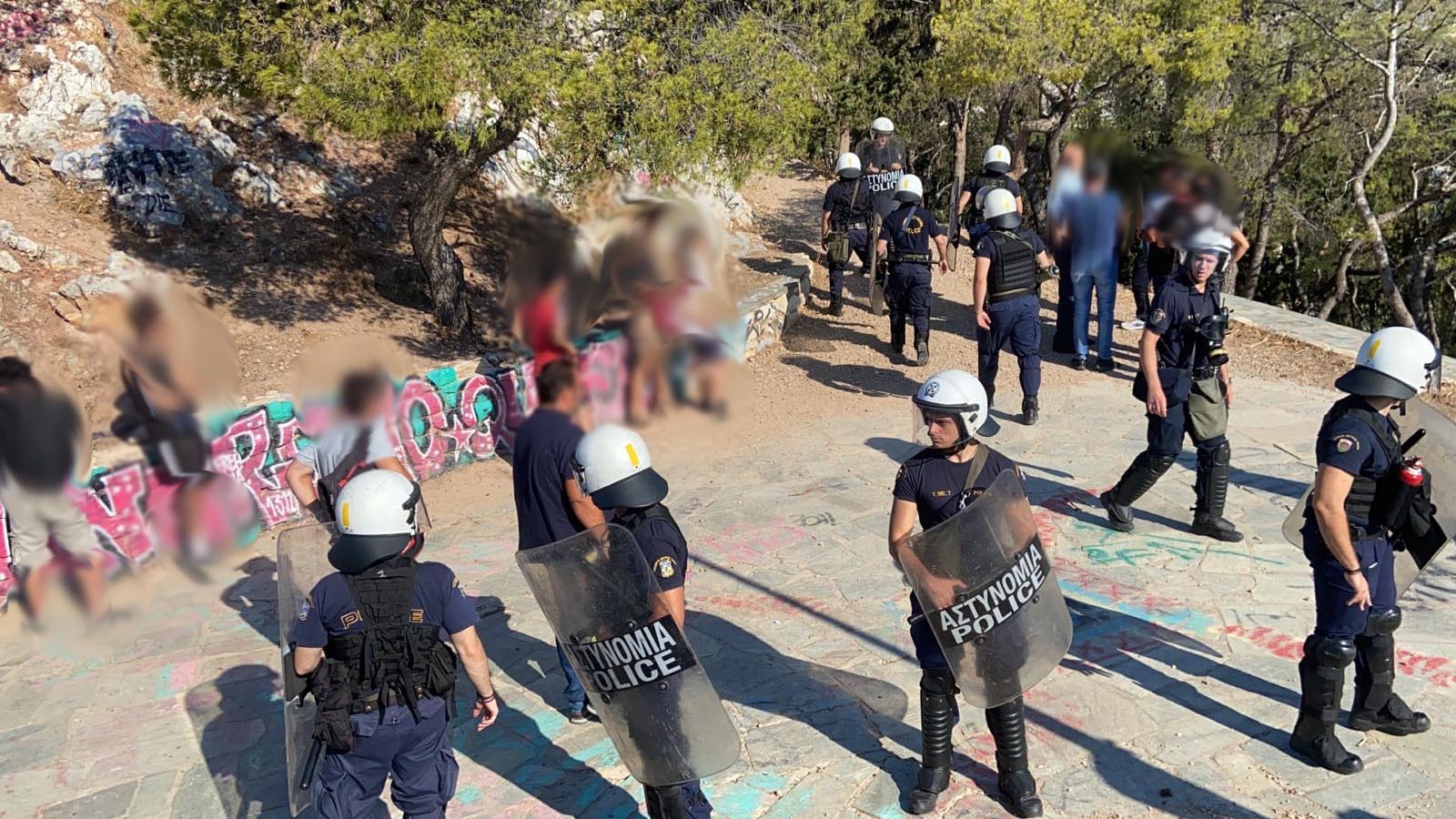 ΜΑΤ ΚΑΙ ΜΗΧΑΝΙΚΟΙ ΣΤΟ ΛΟΦΟ ΣΤΡΕΦΗ (2Η ΜΕΡΑ)