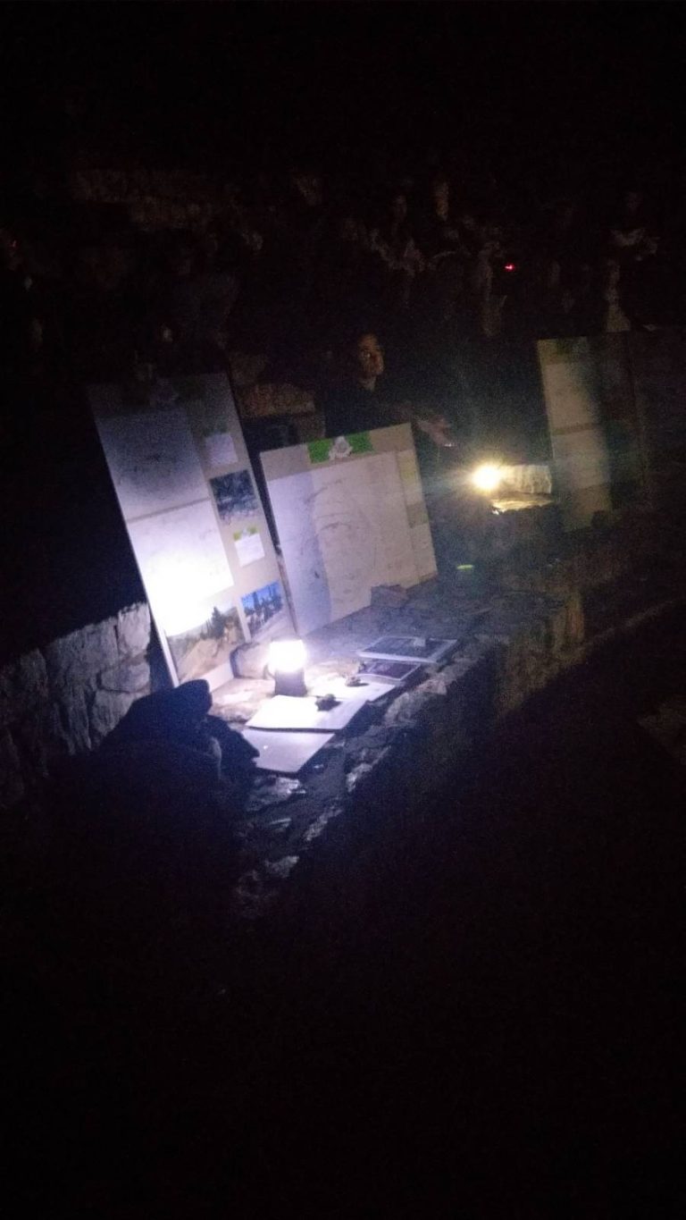Ενημέρωση από την εκδήλωση της Παρασκευής 28/10 στο θεατράκι του Λόφου